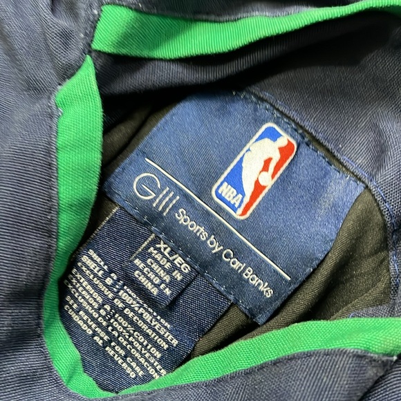 Vintage Carl Banks G111 NBA Utah Jazz Satin Reversible Jacket - Picture 3 of 6